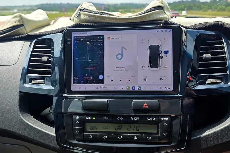 APEX head unit installed